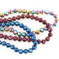 A5003#-4 96 Facetes Center Drilled Chunky Crystal Earth Glass Disco Ball Beads